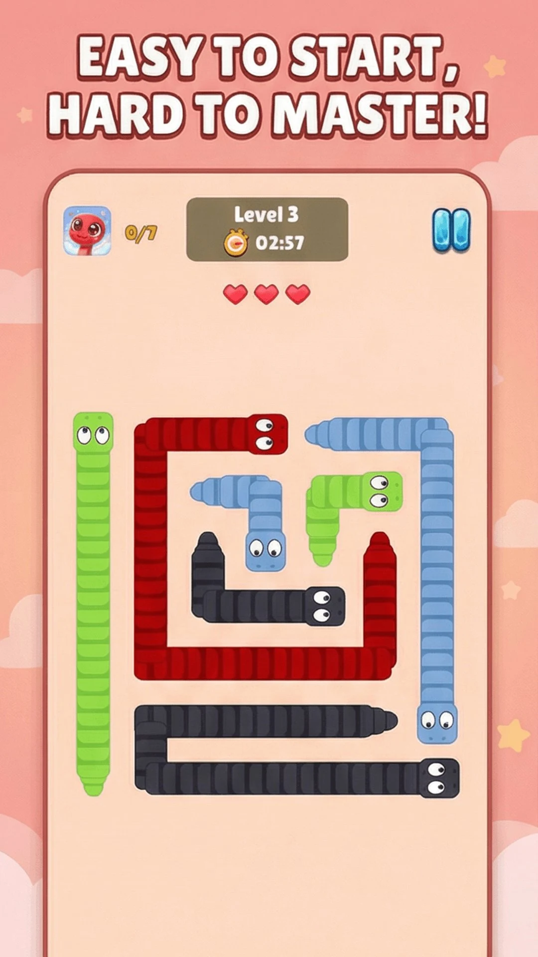 Snake UnJam Puzzle screenshot